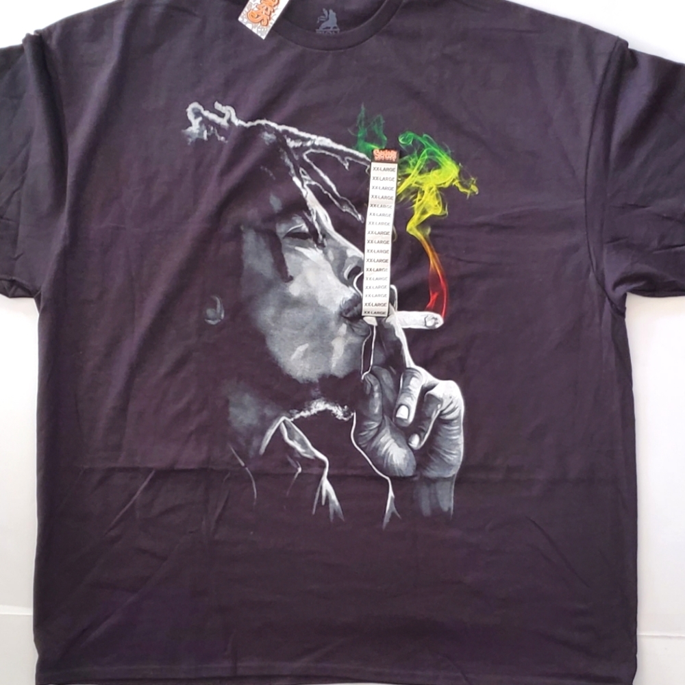ZION ROOTSWEAR Bob Marley Graphic Tee